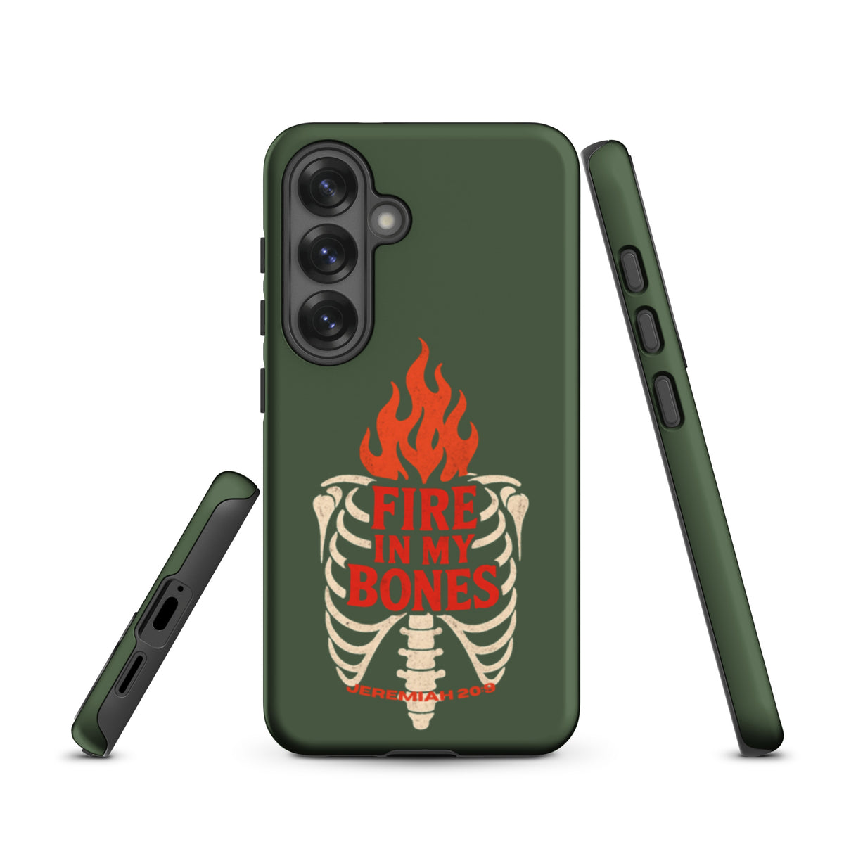 Fire in My Bones Tough Samsung Case - Samsung Galaxy S25 - Front View