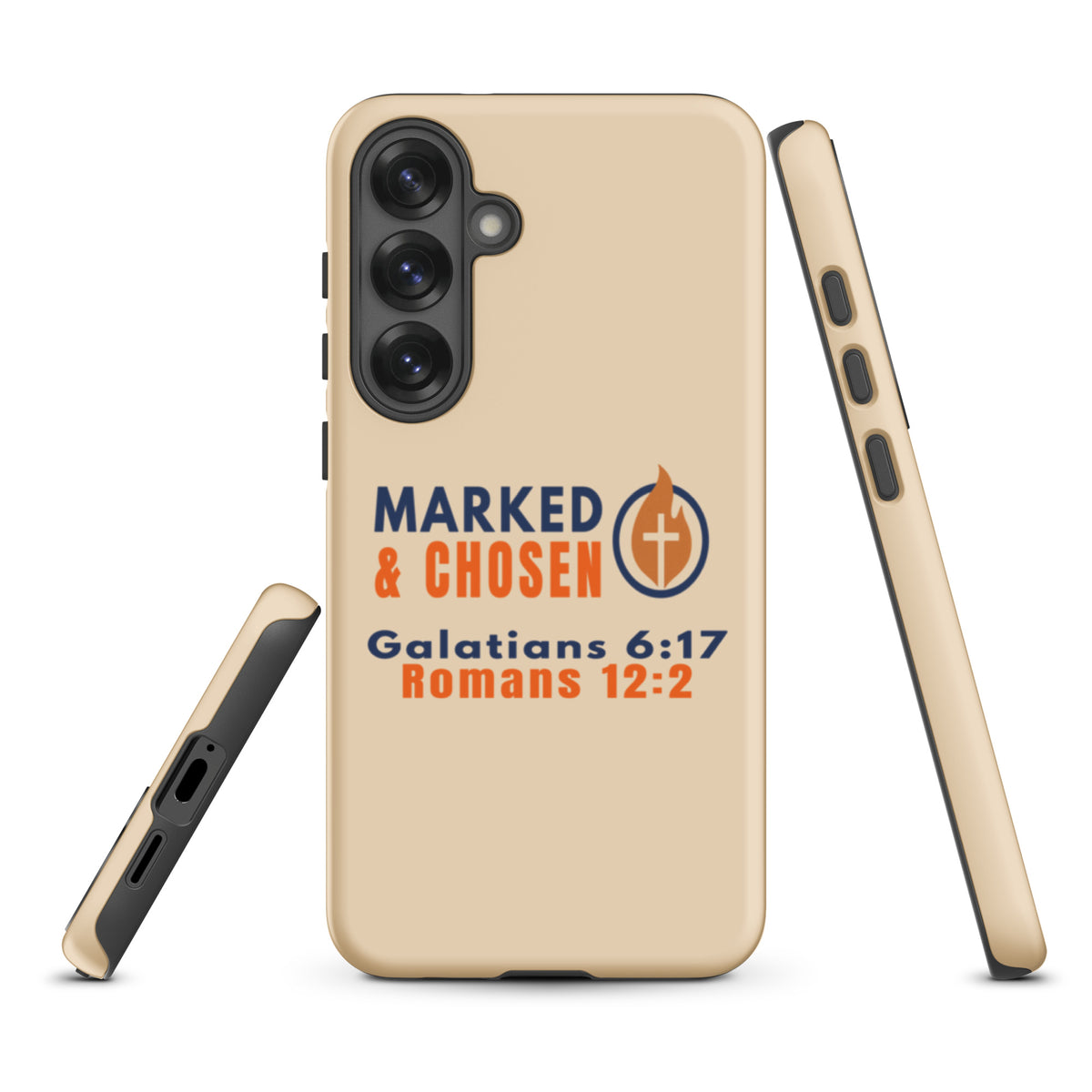 Marked & Chosen Samsung Galaxy Tough Case - Samsung Galaxy S25 Plus - Front View