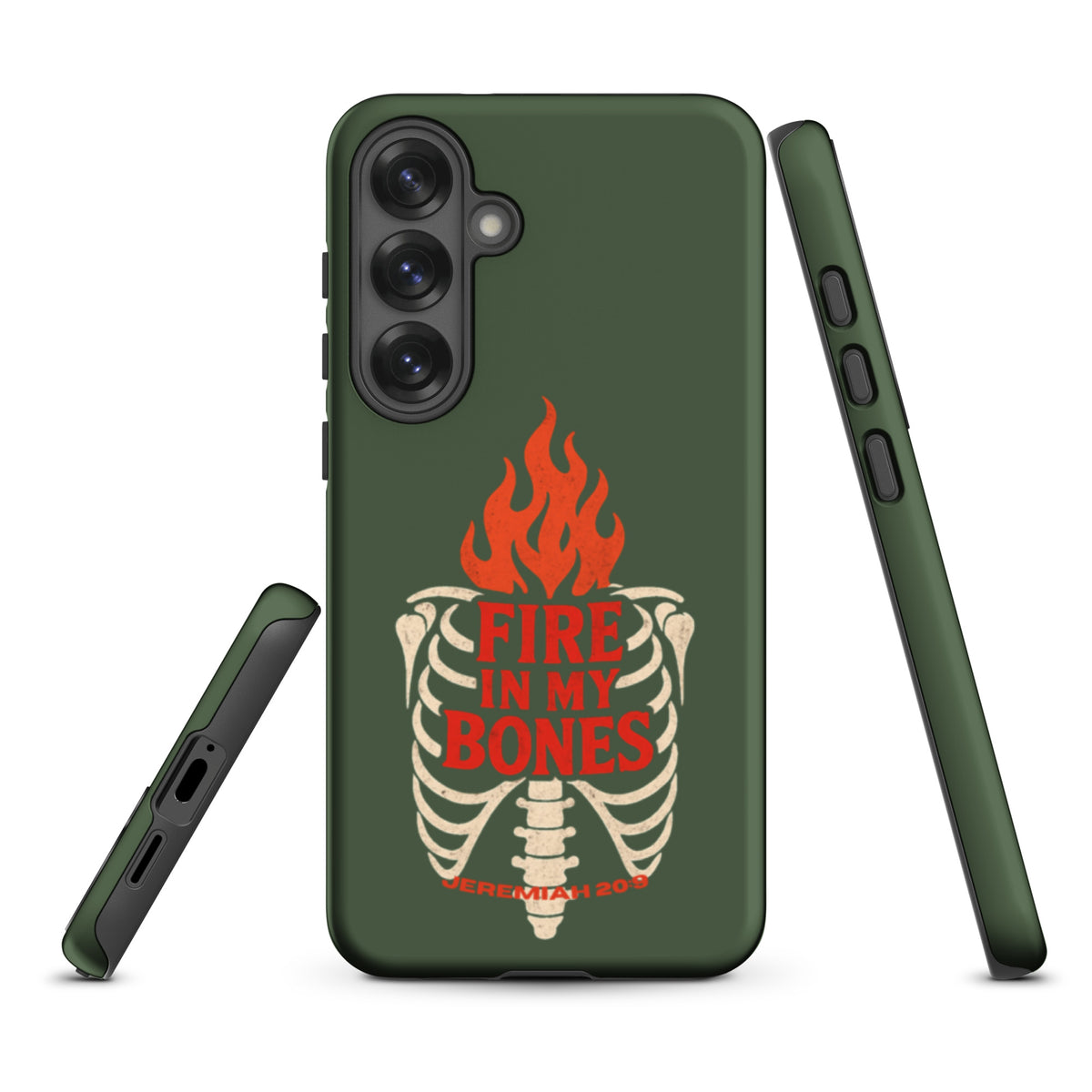 Fire in My Bones Tough Samsung Case - Samsung Galaxy S25 Plus - Front View