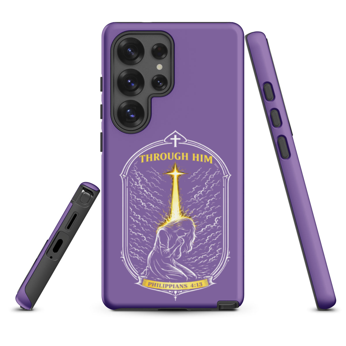 Through Him Women's Tough Samsung Case - Samsung Galaxy S25 Ultra - Front View