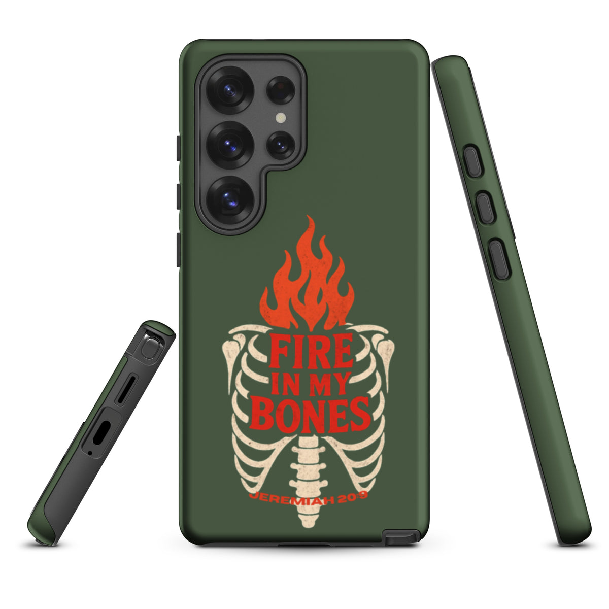 Fire in My Bones Tough Samsung Case - Samsung Galaxy S25 Ultra - Front View