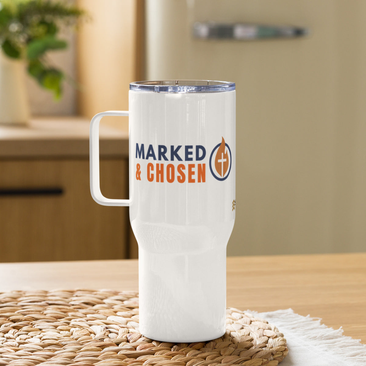 Marked & Chosen Travel Mug - 25 oz - Right Side View