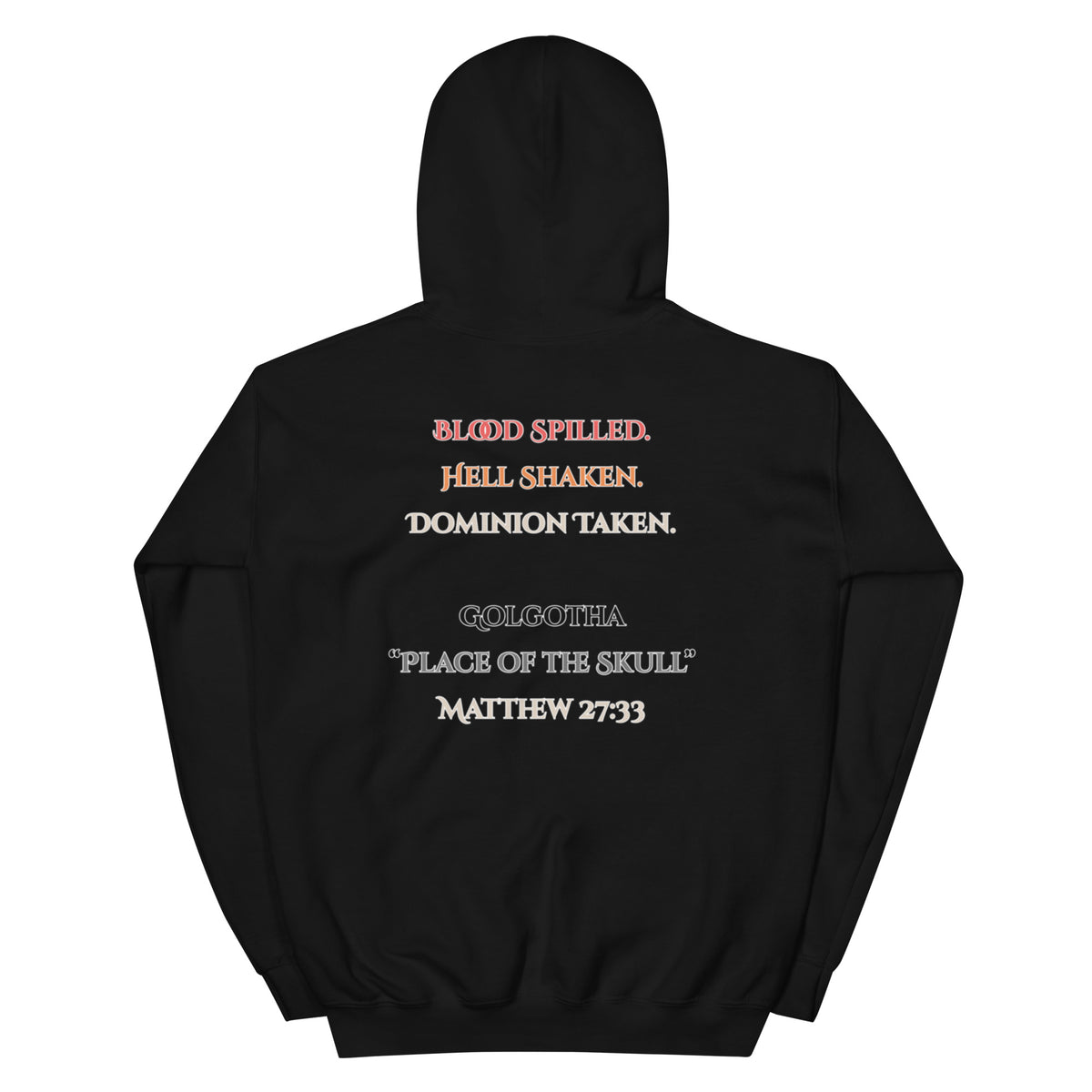 Place of the Skull Hoodie - Black - Back View 2