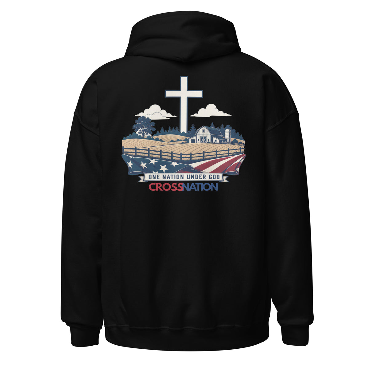 Heartland Hoodie - Black - Back View