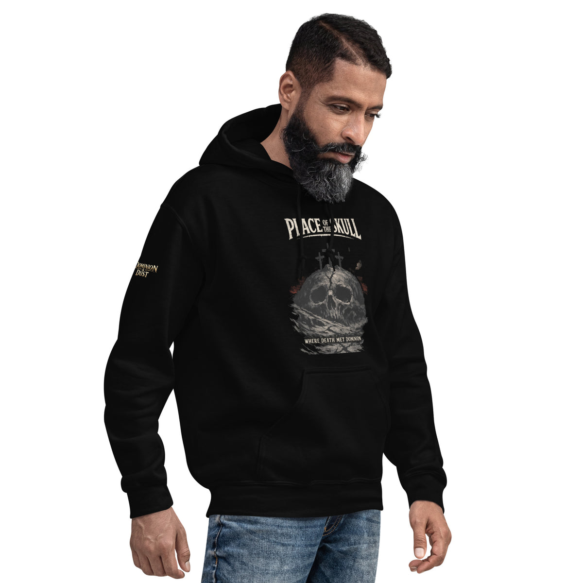 Place of the Skull Hoodie - Black - Right Front View