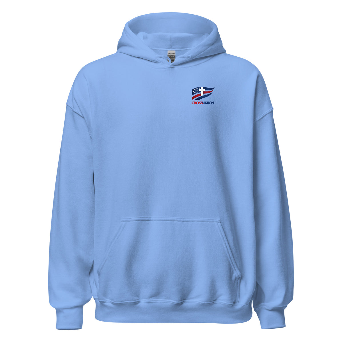 Heartland Hoodie - Carolina Blue - Front View