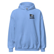 Heroes in Christ Healthcare Hoodie - Carolina Blue - Front View