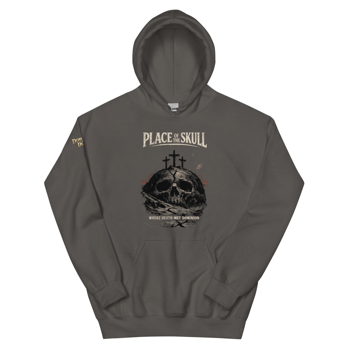 Place of the Skull Hoodie - Charcoal - Front View 2