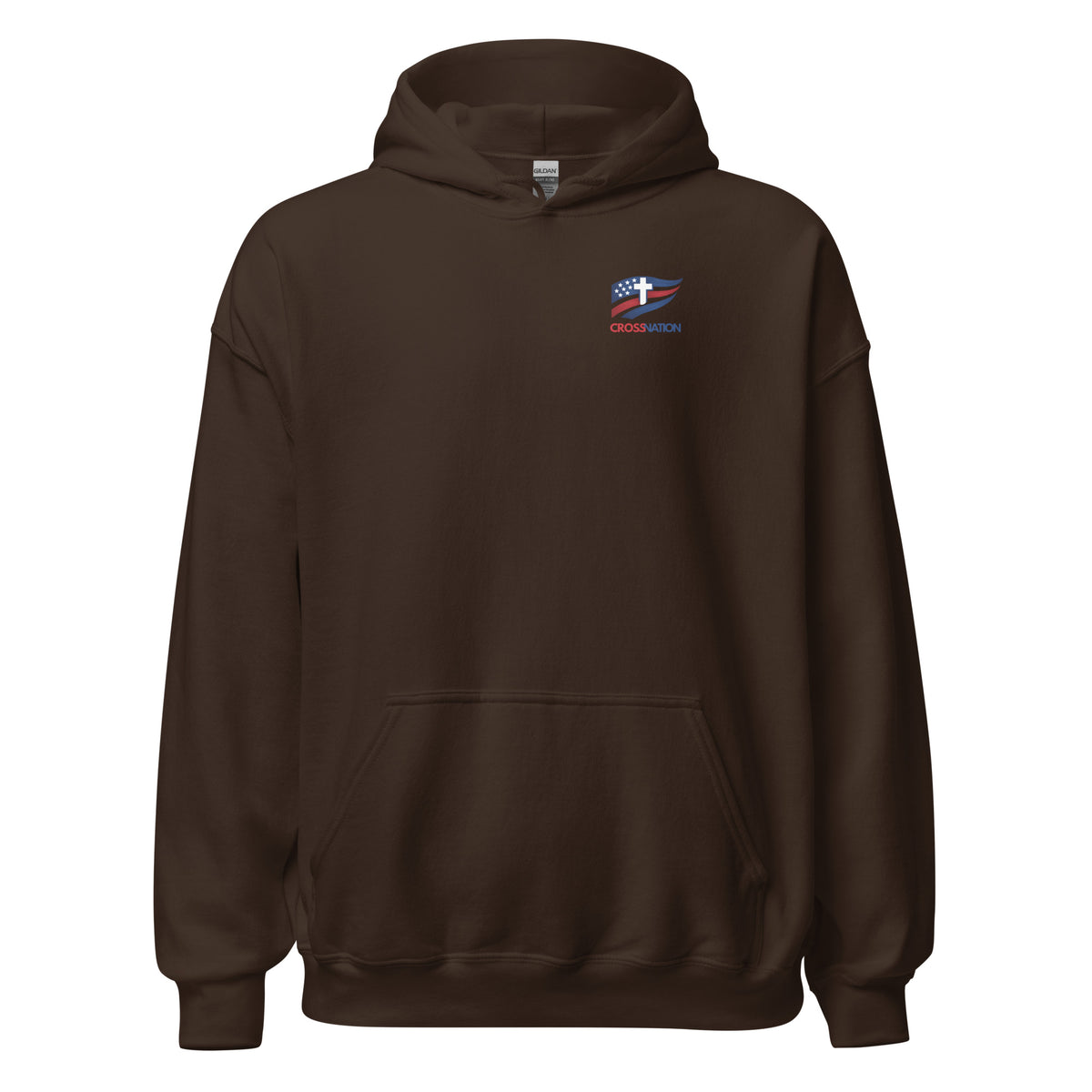 Heartland Hoodie - Dark Chocolate - Front View