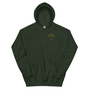 Under YHWH Banner Hoodie - Forest Green - Front View