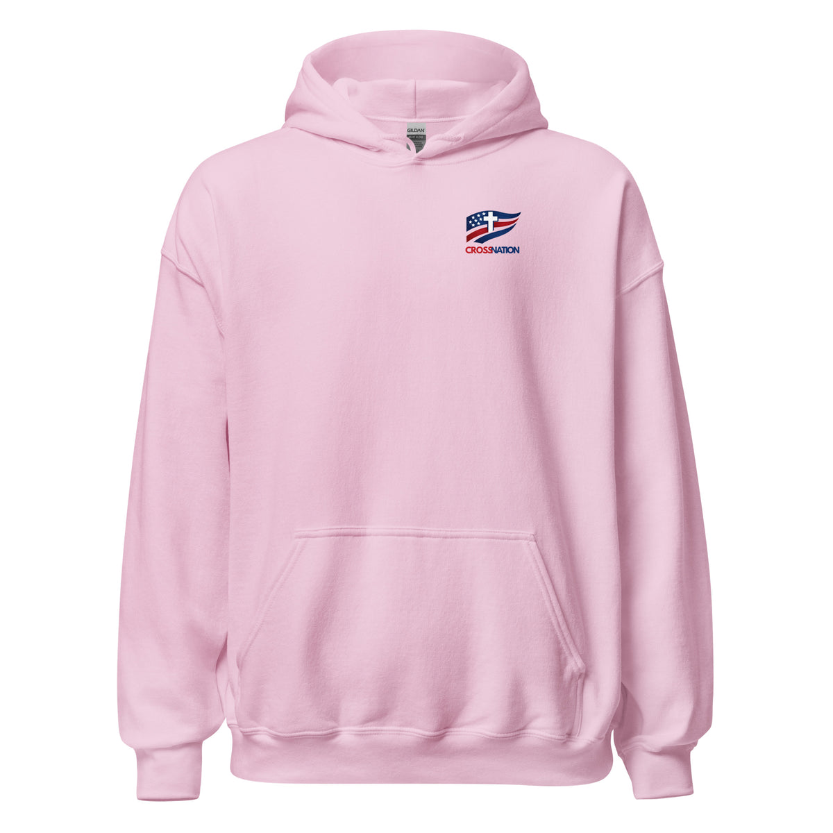 Heartland Hoodie - Light Pink - Front View