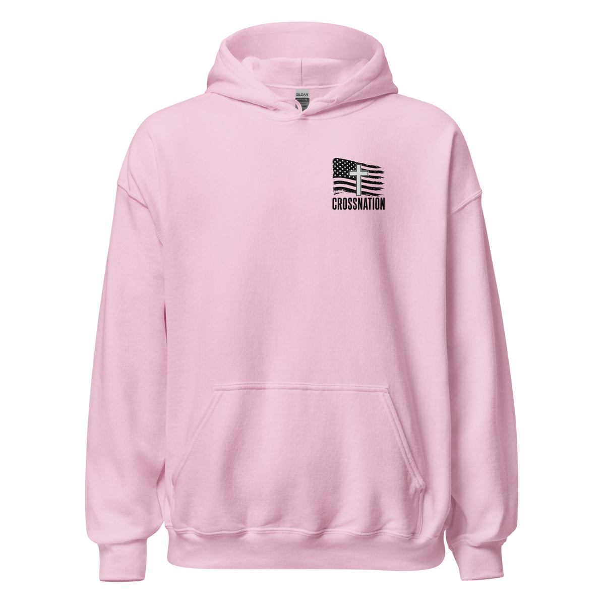 Heroes in Christ Healthcare Hoodie - Light Pink - Front View