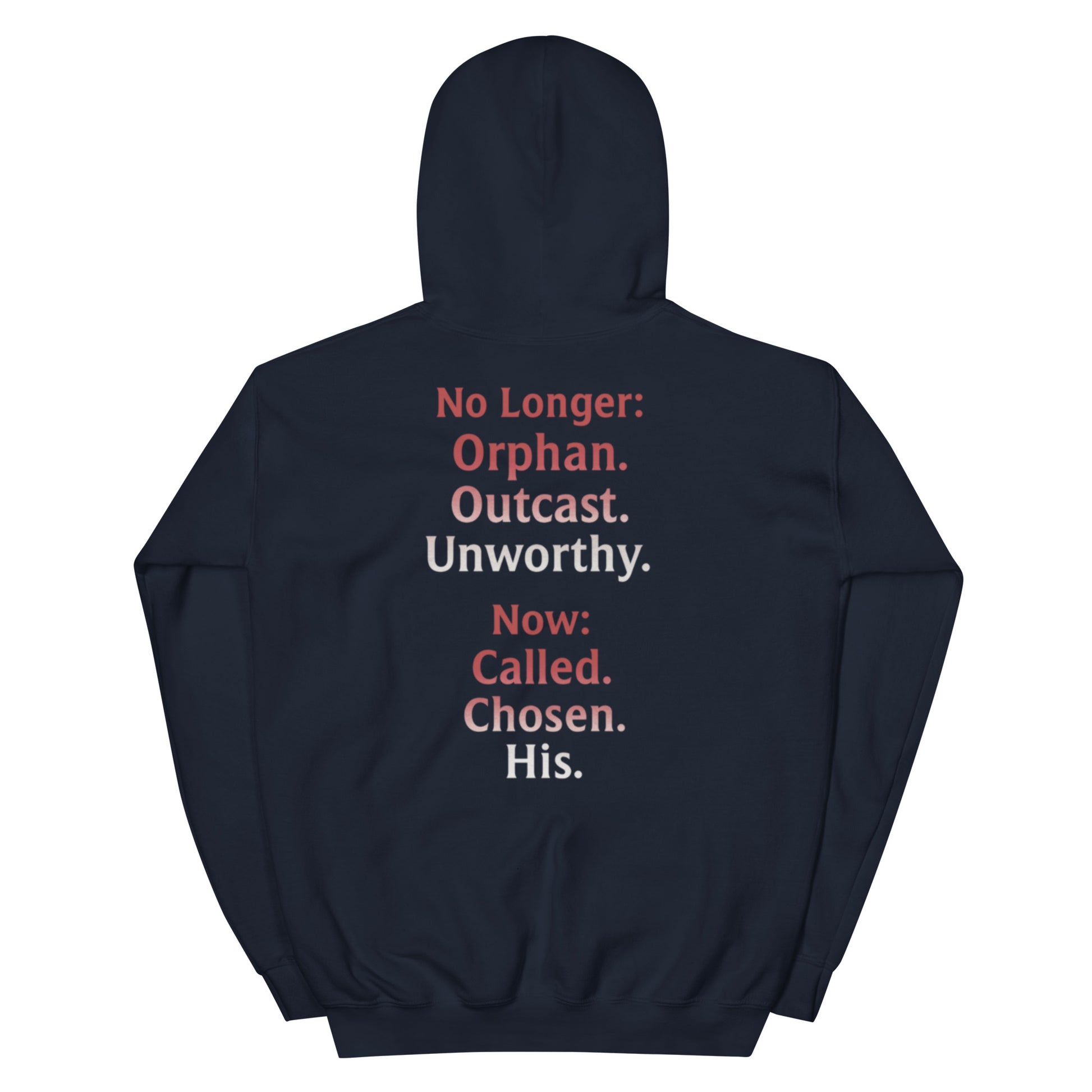 Renamed Hoodie - Navy - Back View 2