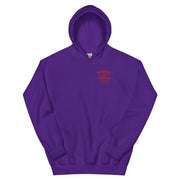 Marked by Stripes Hoodie - Purple - Front View