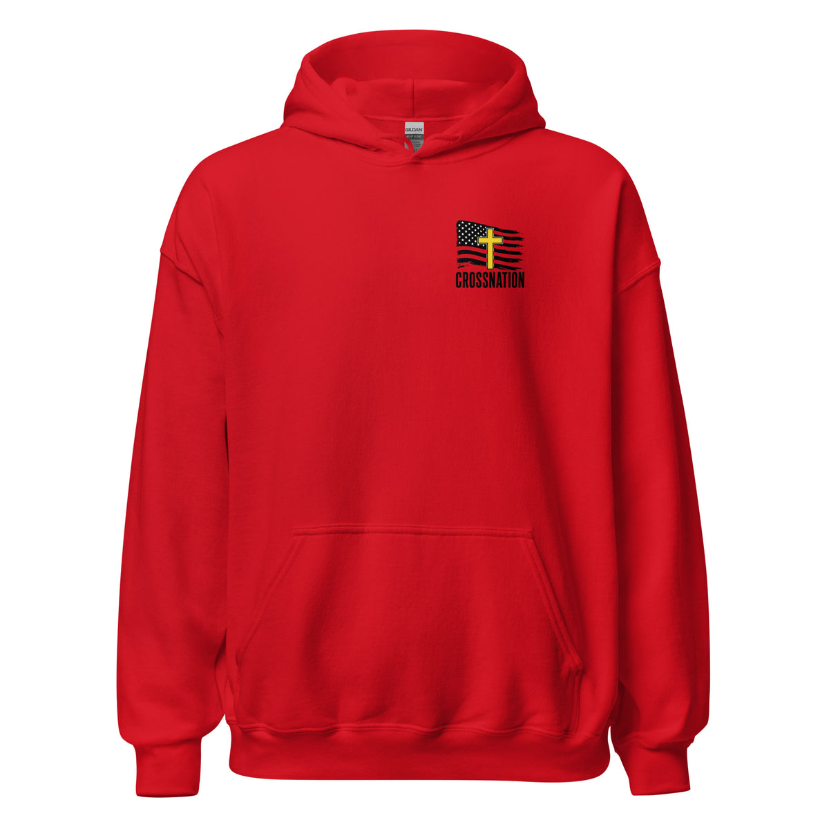 Heroes in Christ Dispatch Hoodie - Red - Front View