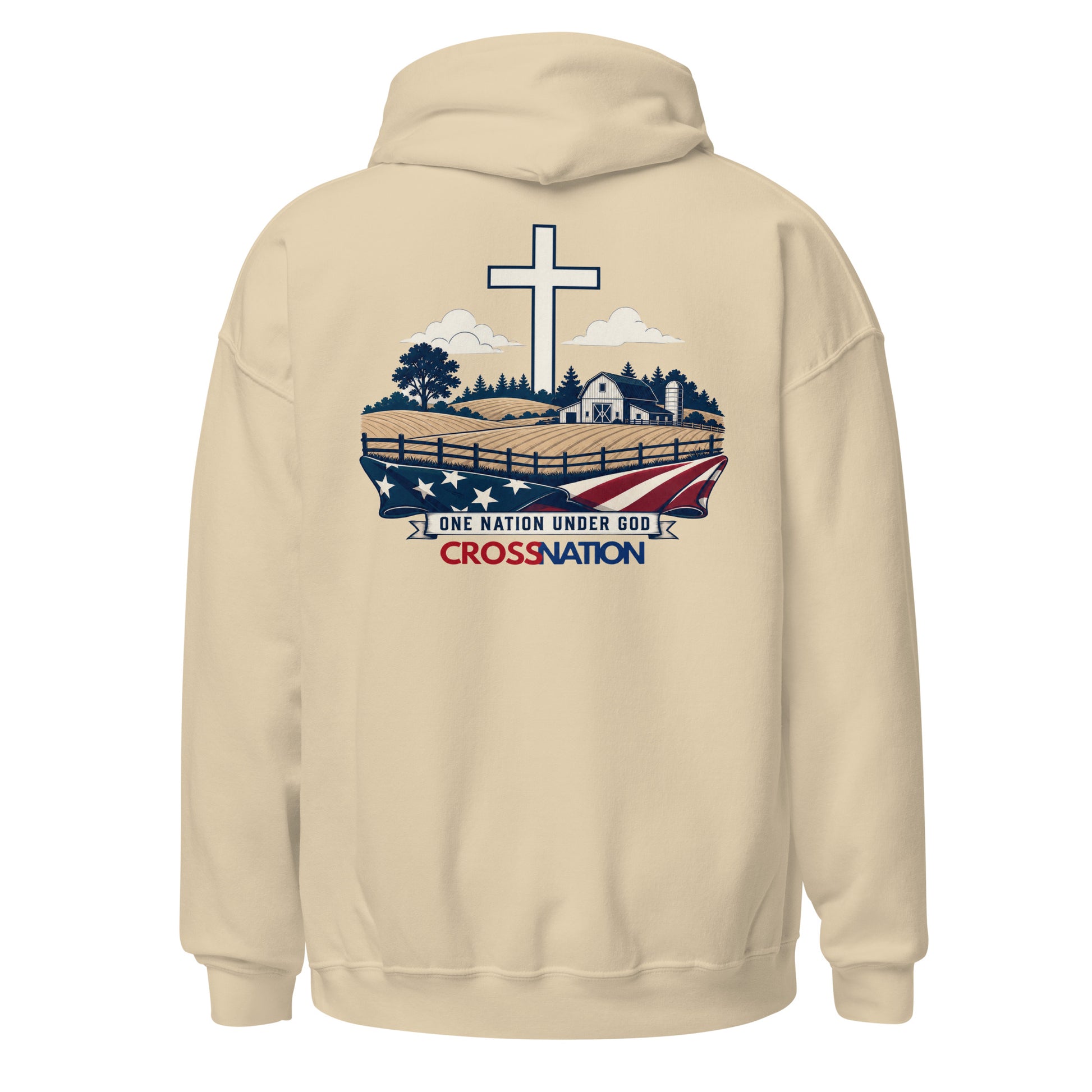 Heartland Hoodie - Sand - Back View 2