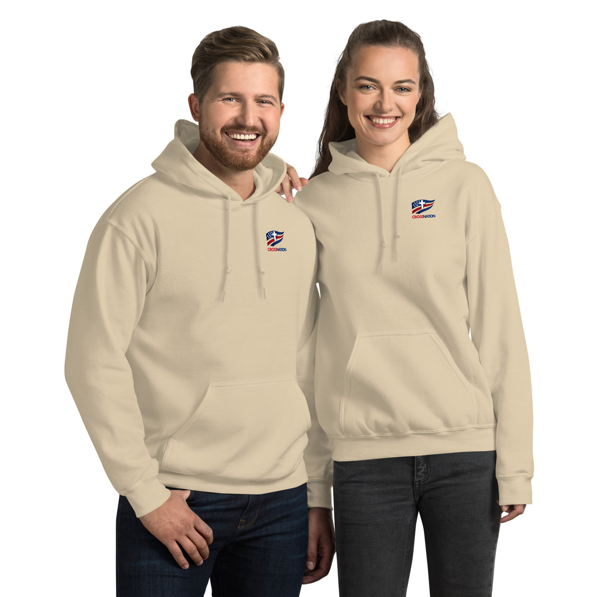 Heartland Hoodie - Sand - Front View 2
