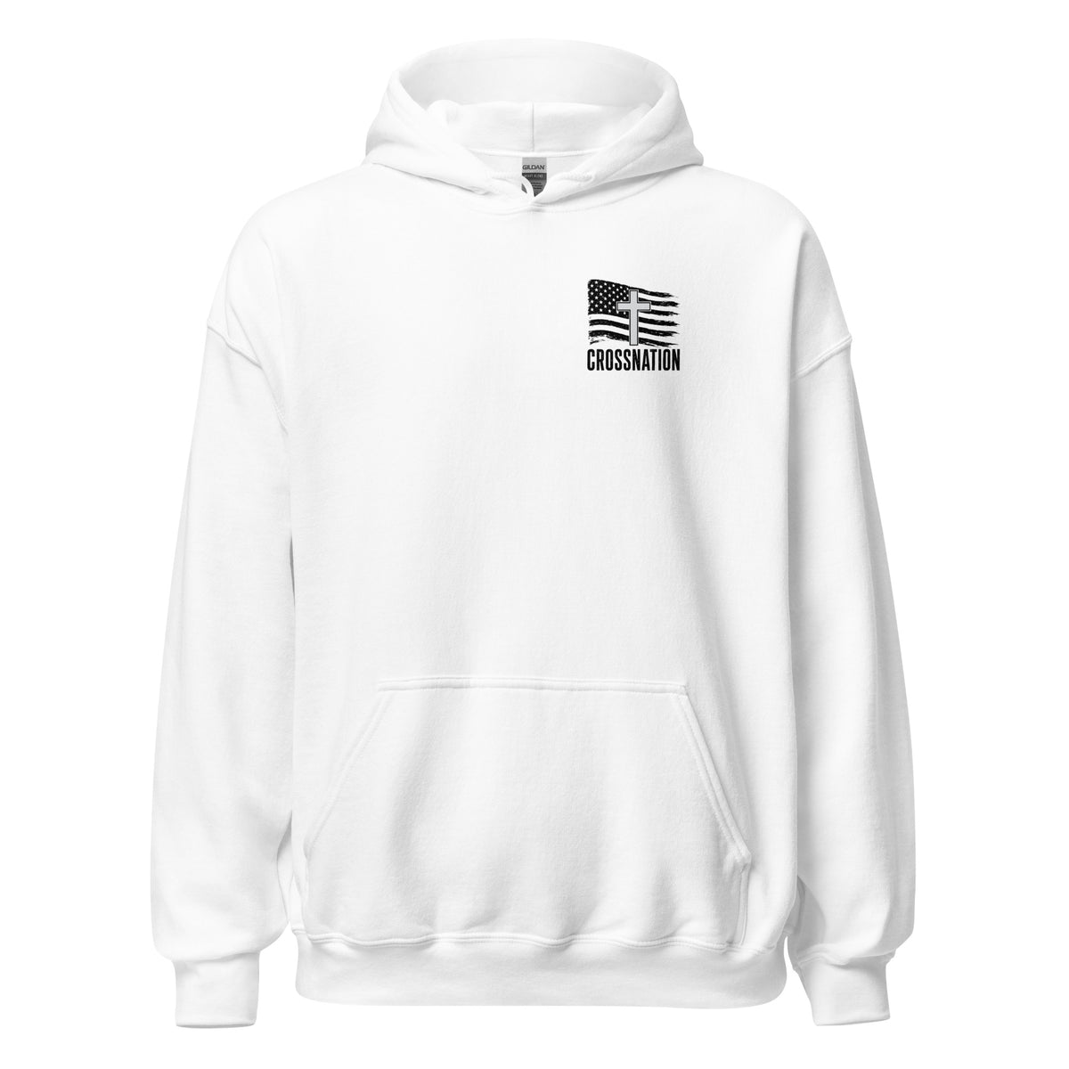 Heroes in Christ Healthcare Hoodie - White - Front View