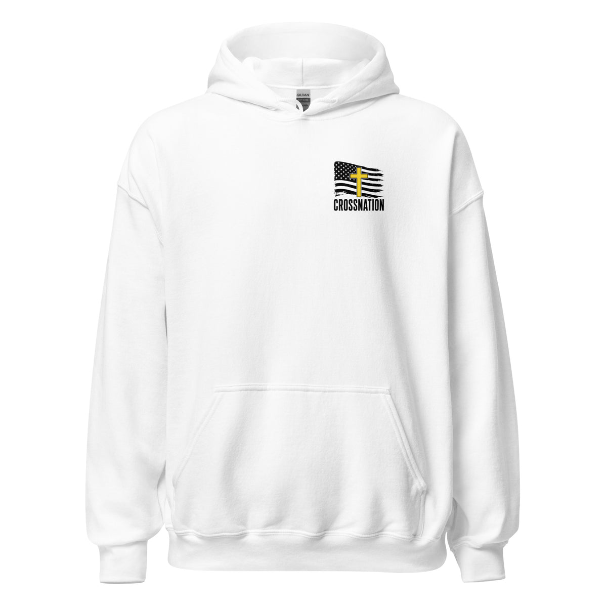 Heroes in Christ Dispatch Hoodie - White - Front View