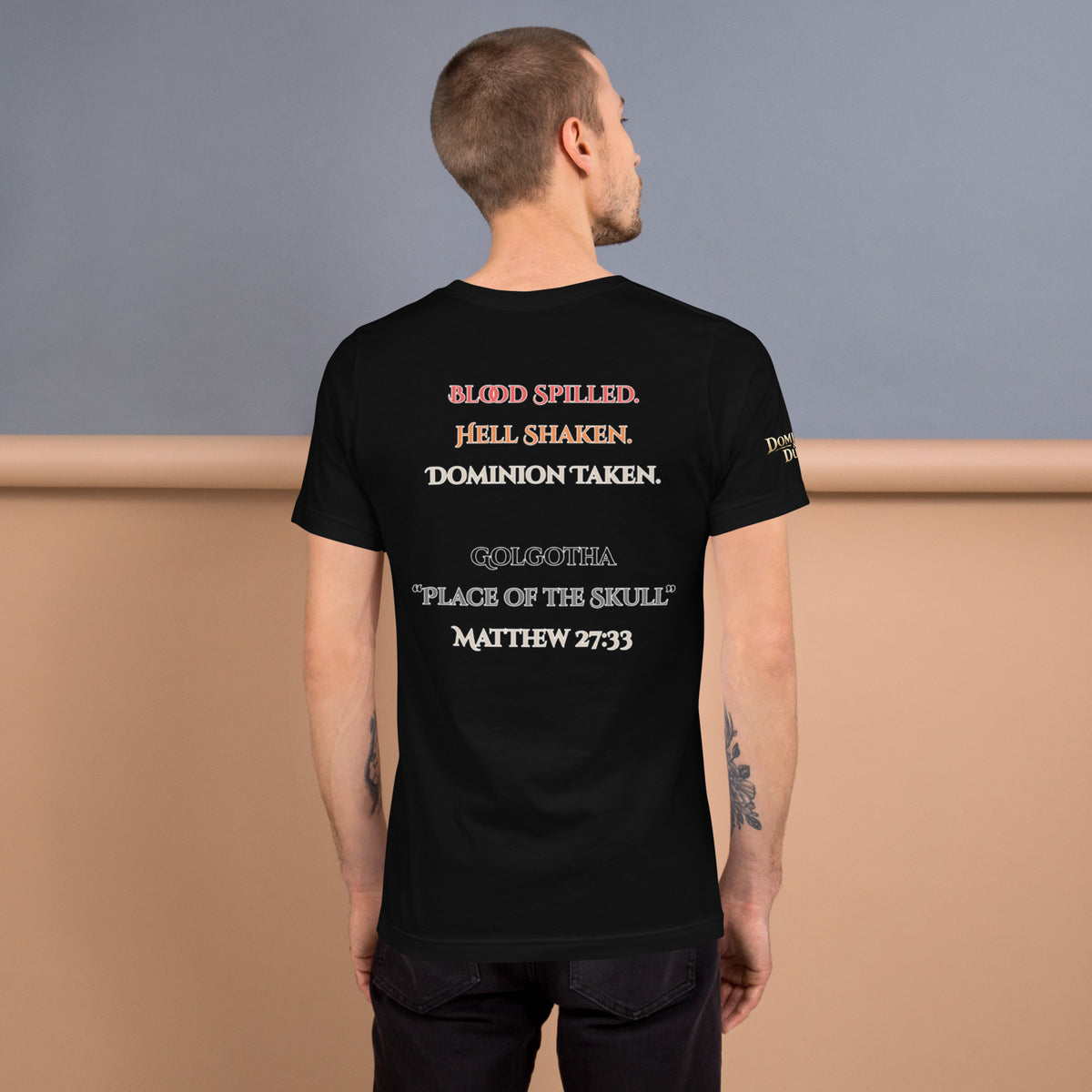 Place of the Skull T-Shirt - Black - Back View