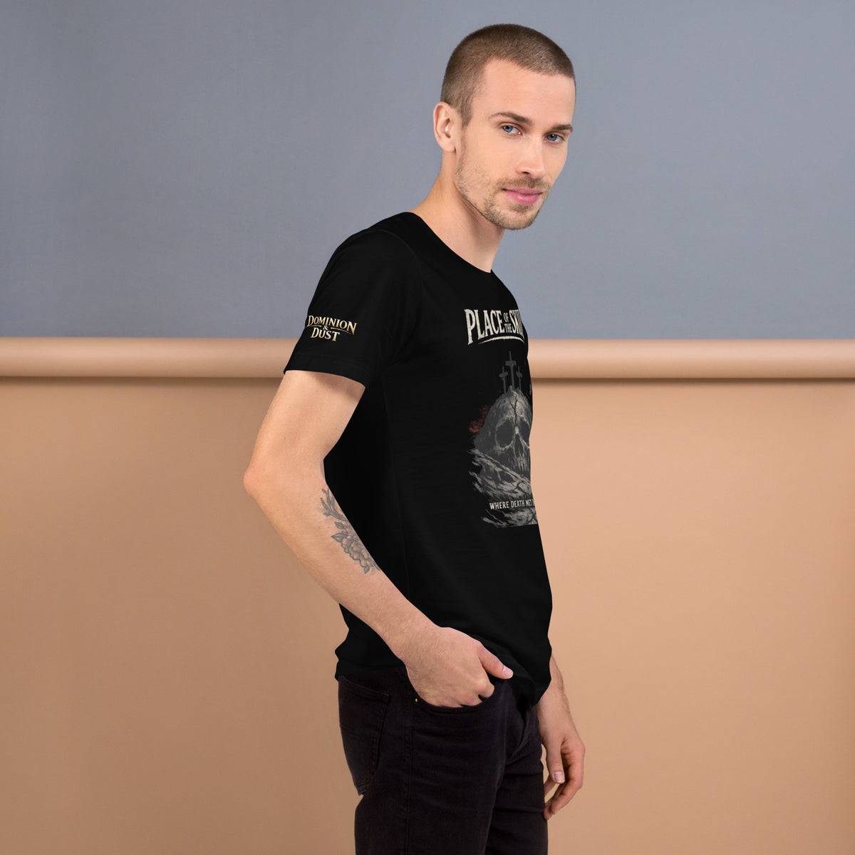 Place of the Skull T-Shirt - Black - Right Side View