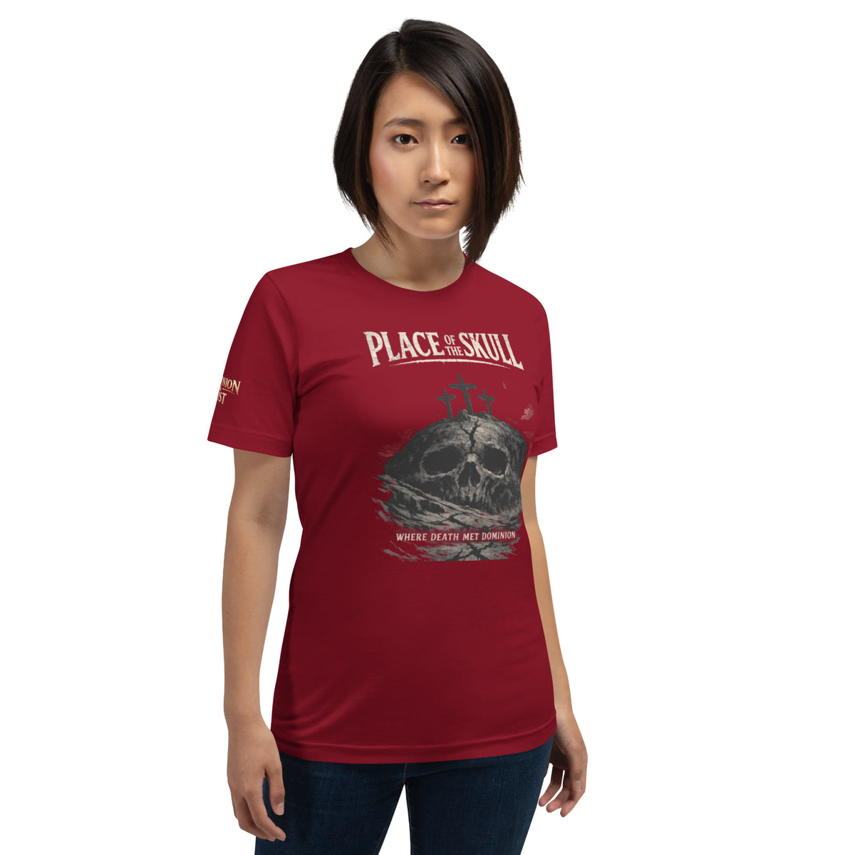 Place of the Skull T-Shirt - Cardinal - Front View