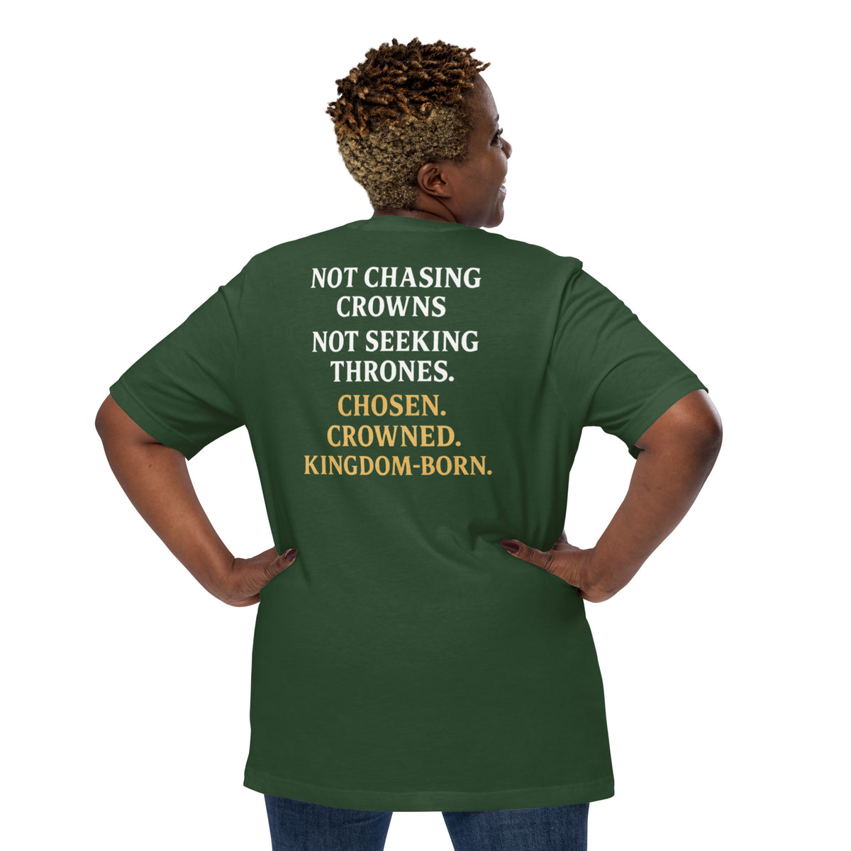 Royalty T-Shirt - Forest - Back View