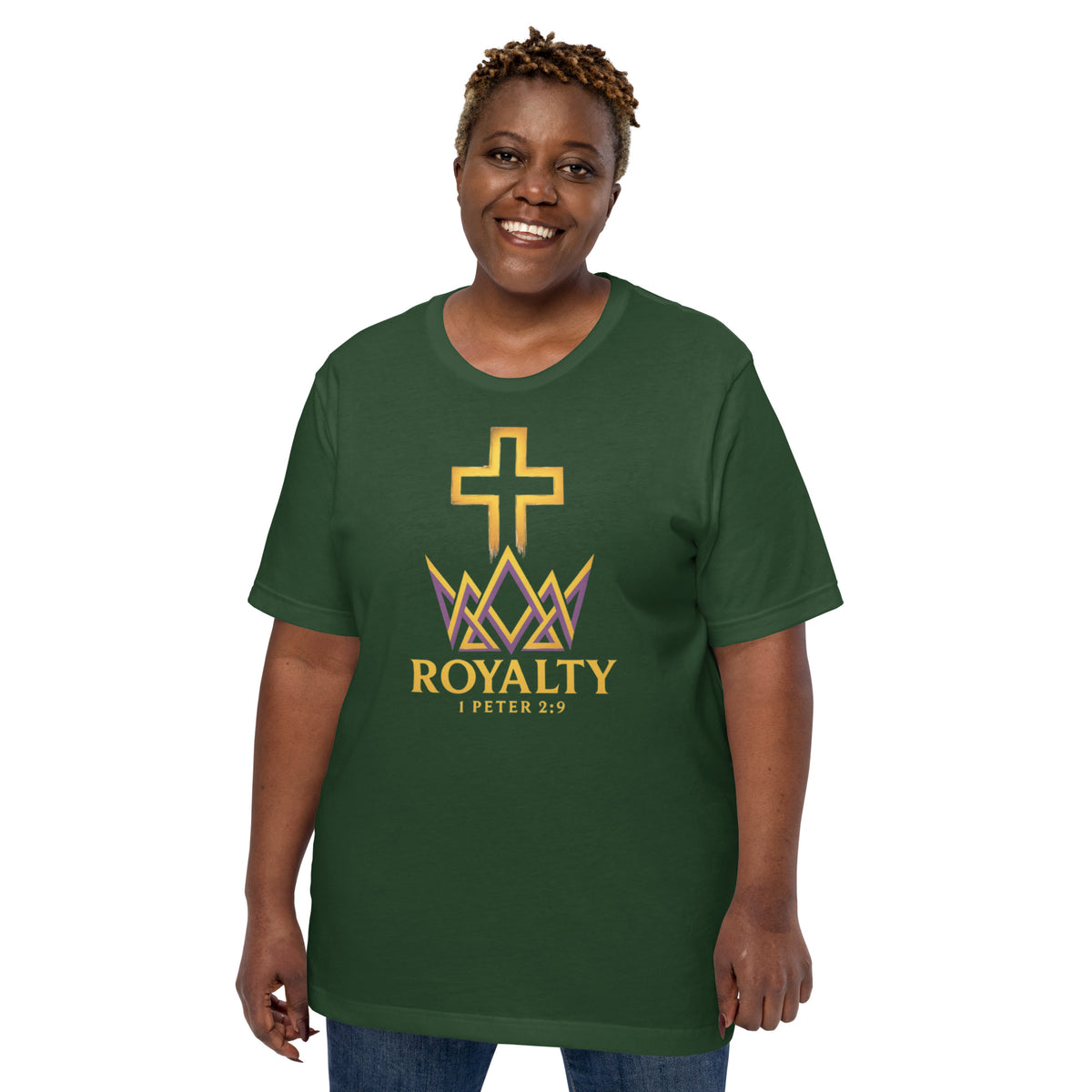 Royalty T-Shirt - Forest - Front View