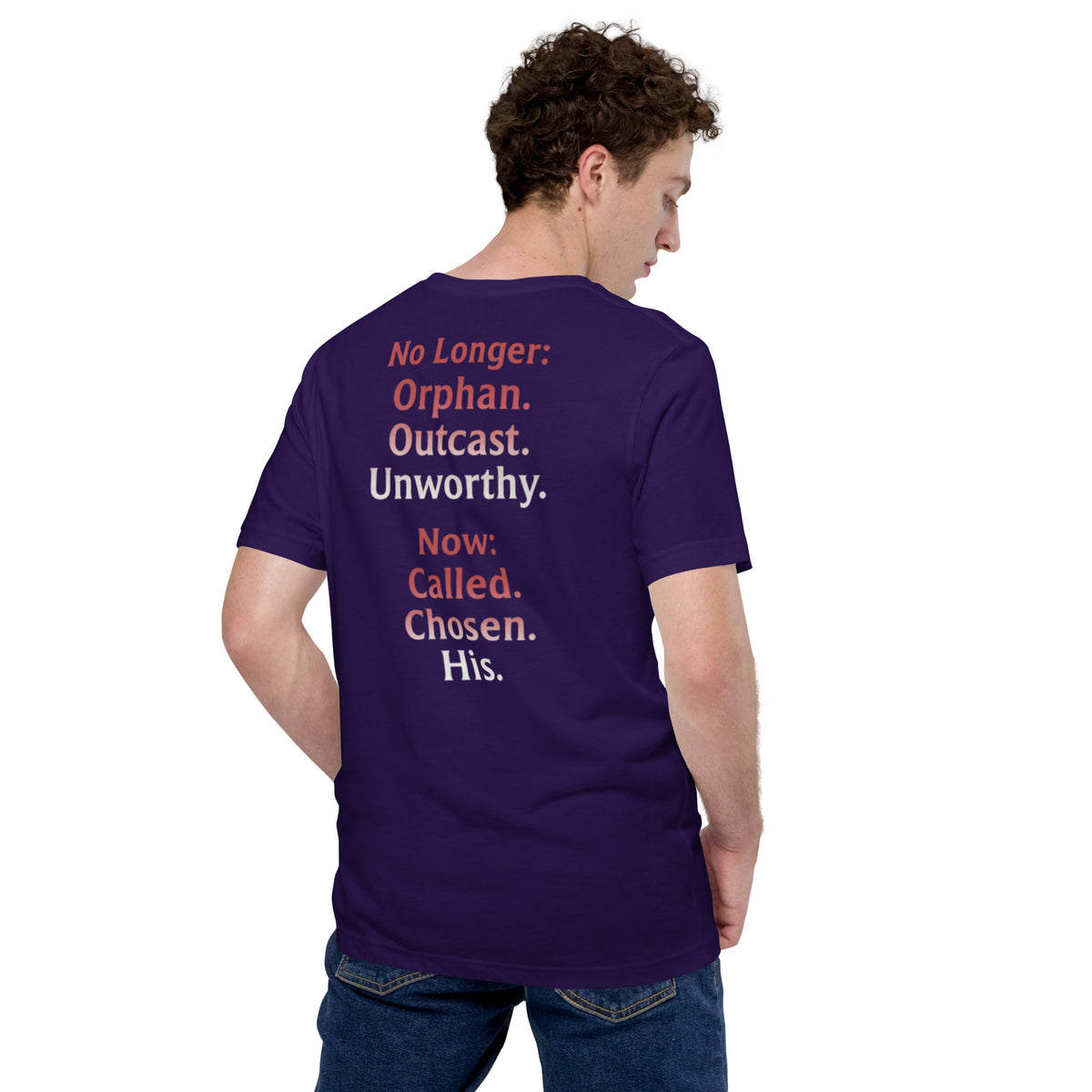 Renamed T-Shirt - Team Purple - Back View