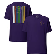Under YHWH Banner T-Shirt - Team Purple - Front and Back View