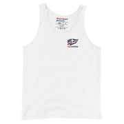 Men's Victory in Christ Tank Top - White - Front View