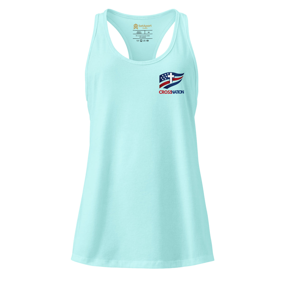 Women’s Heartland Racerback Tank Top - Cancun - Back View 4