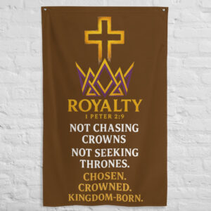 Royalty Vertical Hanging Flag