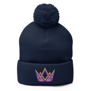 Royalty Pom Pom Beanie